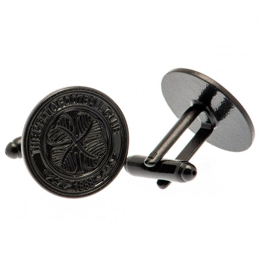 Celtic FC Black IP Cufflinks - Excellent Pick