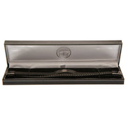 Celtic FC Black IP Leather Bracelet - Excellent Pick