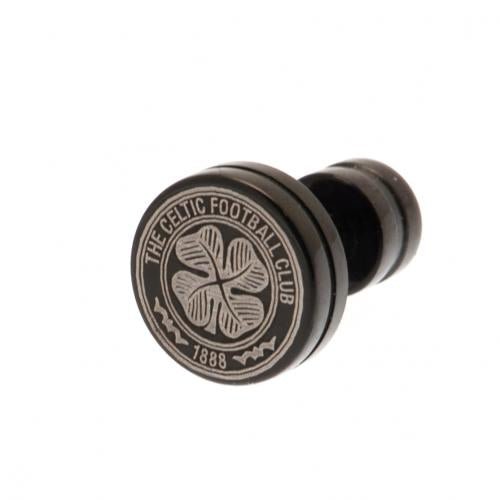 Celtic FC Black IP Stud Earring - Excellent Pick