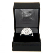 Celtic FC Silver Plated Crest Ring Small - Excellent Pick
