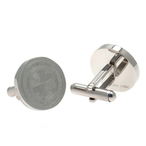 Celtic FC Stainless Steel Formed Cufflinks - Excellent Pick