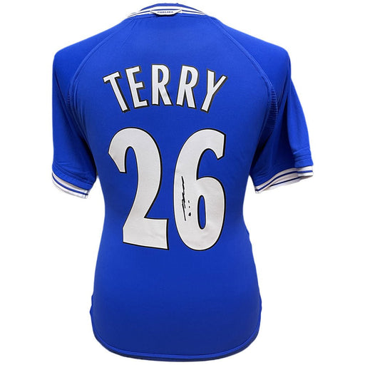 Chelsea FC 2000 Terry Signed Shirt - Excellent Pick