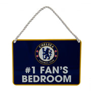 Chelsea FC Bedroom Sign No1 Fan - Excellent Pick