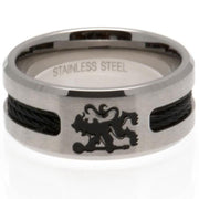 Chelsea FC Black Inlay Ring Large - Excellent Pick