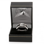 Chelsea FC Black Inlay Ring Large - Excellent Pick