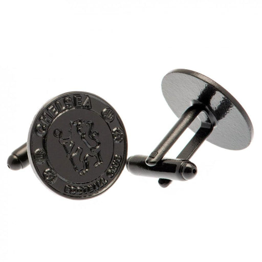 Chelsea FC Black IP Cufflinks - Excellent Pick