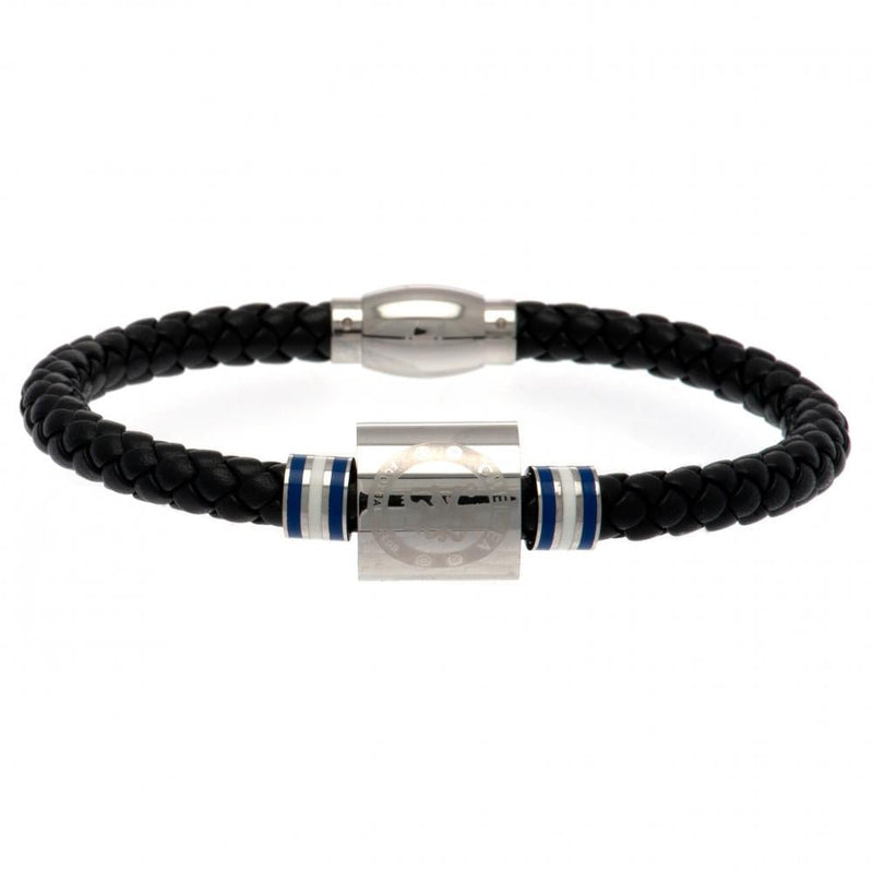 Chelsea FC Colour Ring Leather Bracelet - Excellent Pick