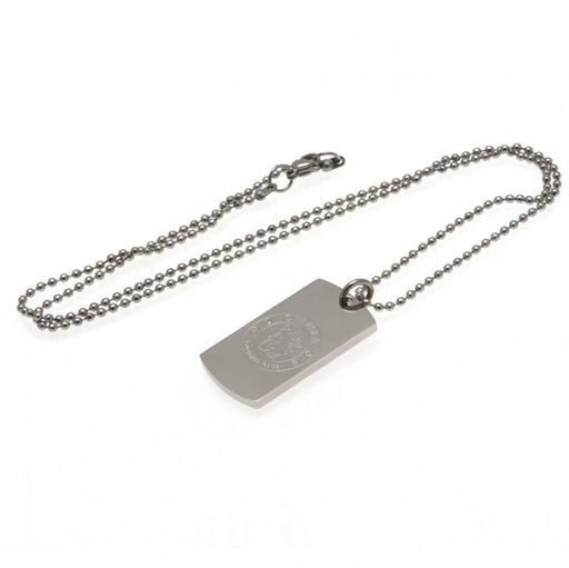 Chelsea FC Engraved Dog Tag & Chain - Excellent Pick