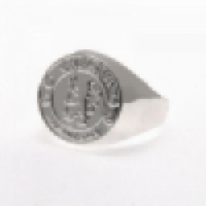 Chelsea FC Silver Plated Crest Ring Small - Excellent Pick