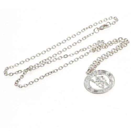 Chelsea FC Silver Plated Pendant & Chain CR - Excellent Pick
