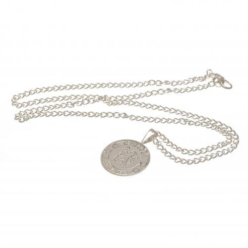 Chelsea FC Silver Plated Pendant & Chain XL - Excellent Pick