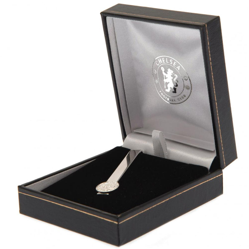 Chelsea FC Silver Plated Tie Slide - Excellent Pick