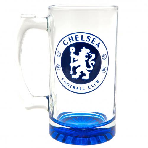 Chelsea Fc Stein Glass Tankard Cc - Excellent Pick