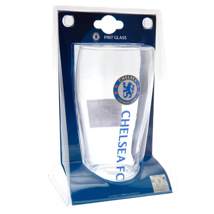 Chelsea FC Tulip Pint Glass