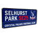 Crystal Palace FC Street Sign BL - Excellent Pick