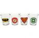 DC Comics 4pk Shot Glass Set - Excellent Pick