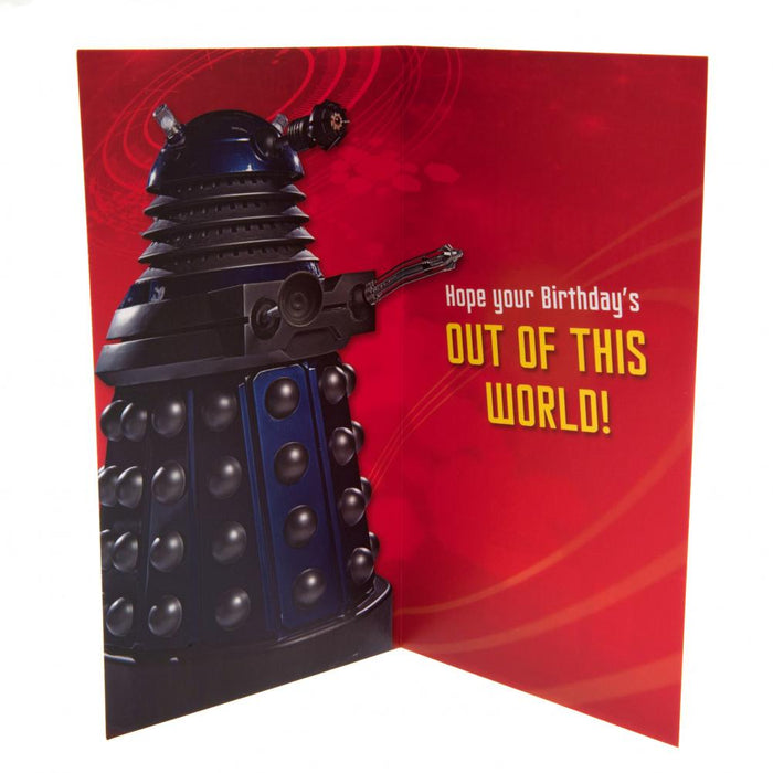 Doctor Who Birthday Card Son - Excellent Pick