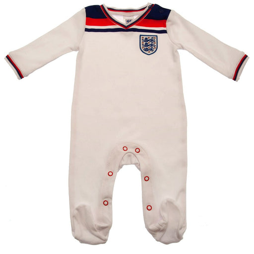 England FA Sleepsuit 82 Retro 12-18 Mths - Excellent Pick