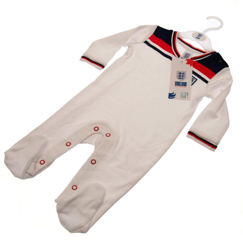 England FA Sleepsuit 82 Retro 12/18 mths - Excellent Pick