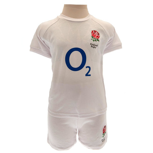 England RFU Shirt & Short Set 18/23 mths PC - Excellent Pick