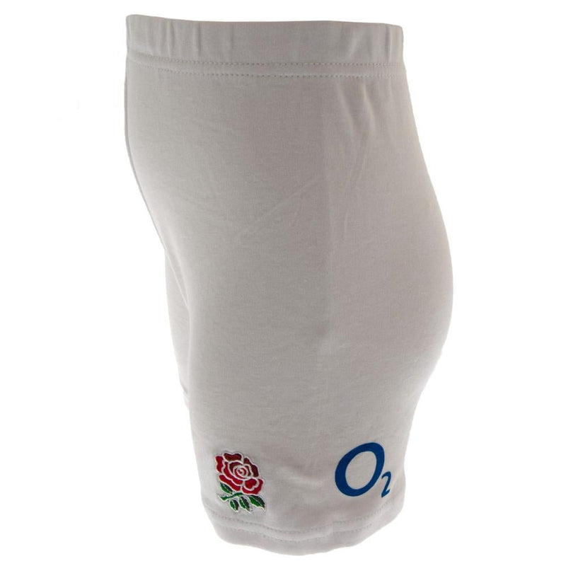 England RFU Shirt & Short Set 9/12 mths ST - Excellent Pick