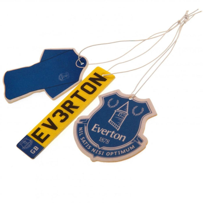 Everton FC 3pk Air Freshener - Excellent Pick