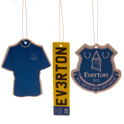 Everton FC 3pk Air Freshener - Excellent Pick