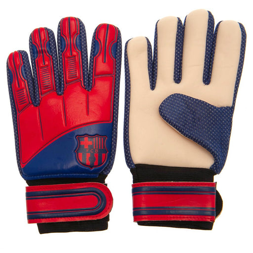 FC Barcelona Goalkeeper Gloves Yths DT - Excellent Pick