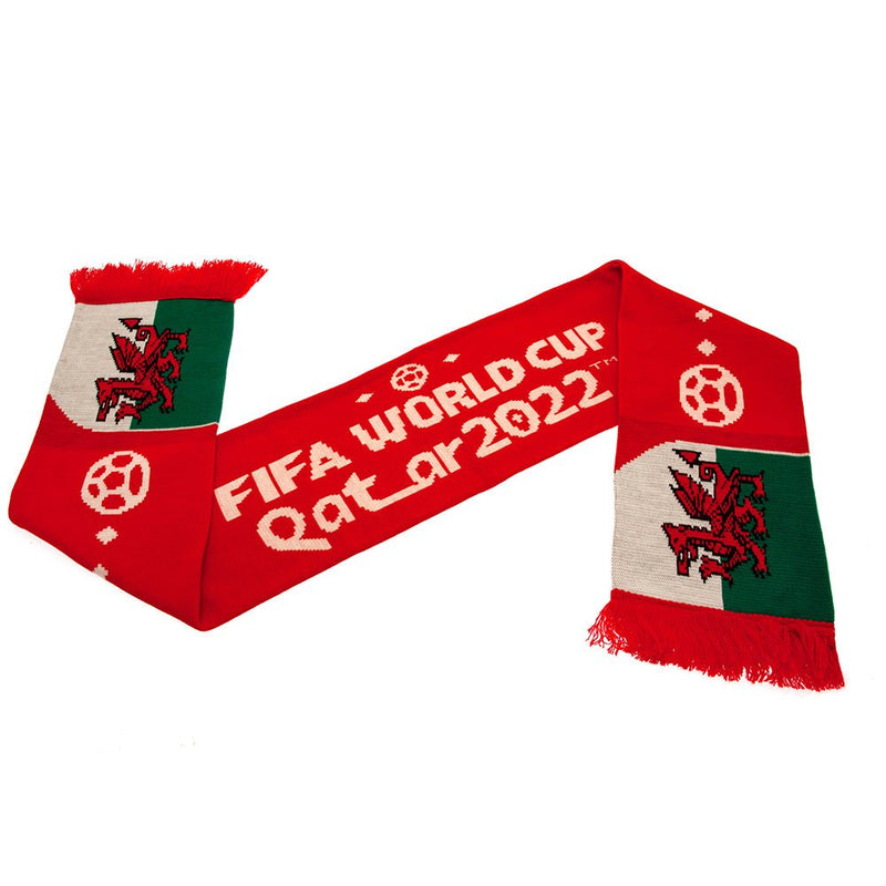 FIFA World Cup Qatar 2022 Wales Scarf - Excellent Pick
