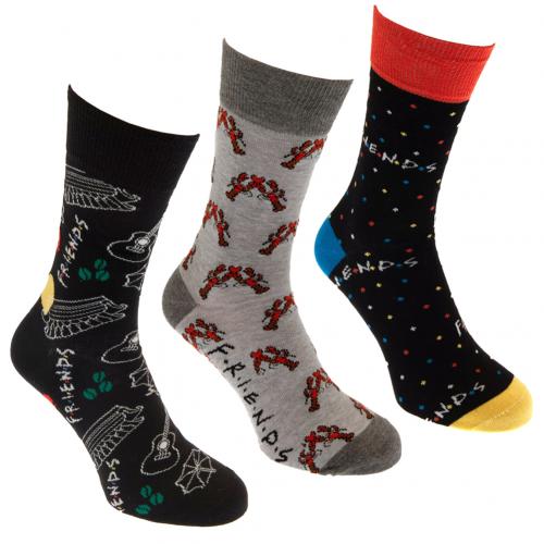Friends 3pk Socks Gift Box - Excellent Pick