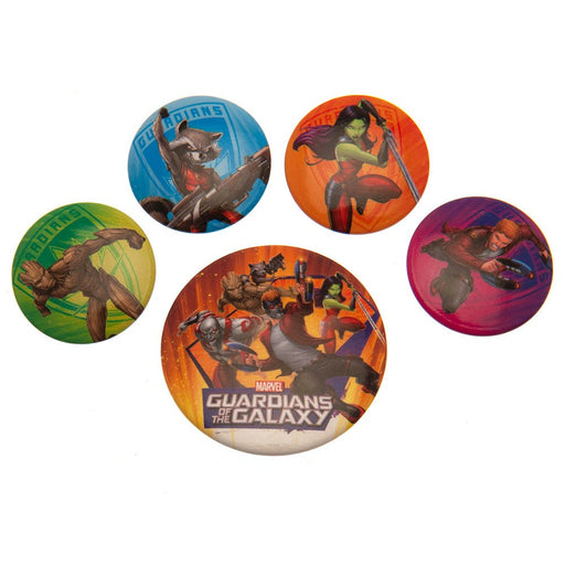 Guardians Of The Galaxy Button Badge Set - Excellent Pick