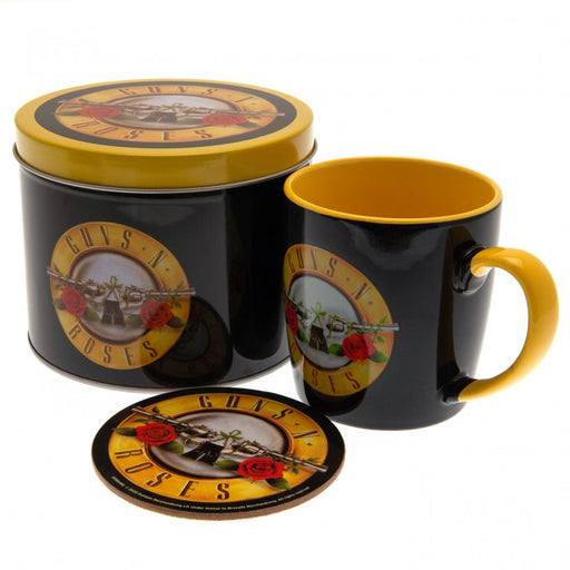 Guns N Roses Mug &amp; Coaster Gift Tin - Excellent Pick