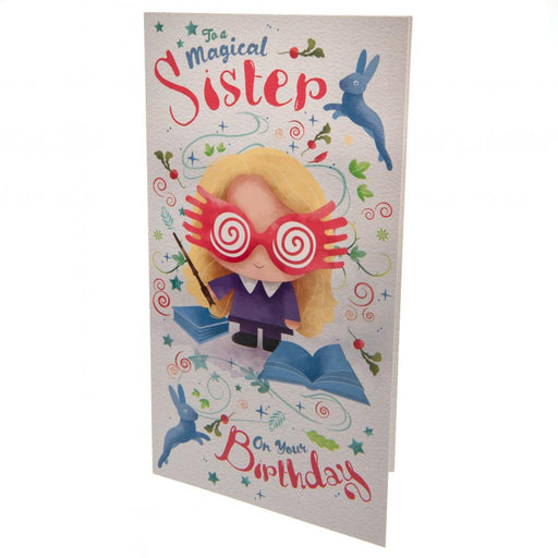 Harry Potter Birthday Card Sister - Excellent Pick