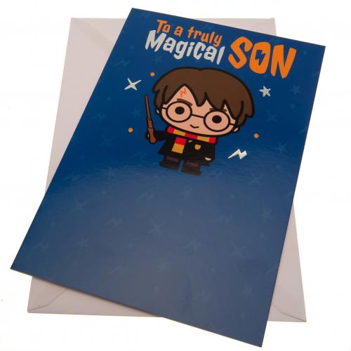 Harry Potter Birthday Card Son - Excellent Pick