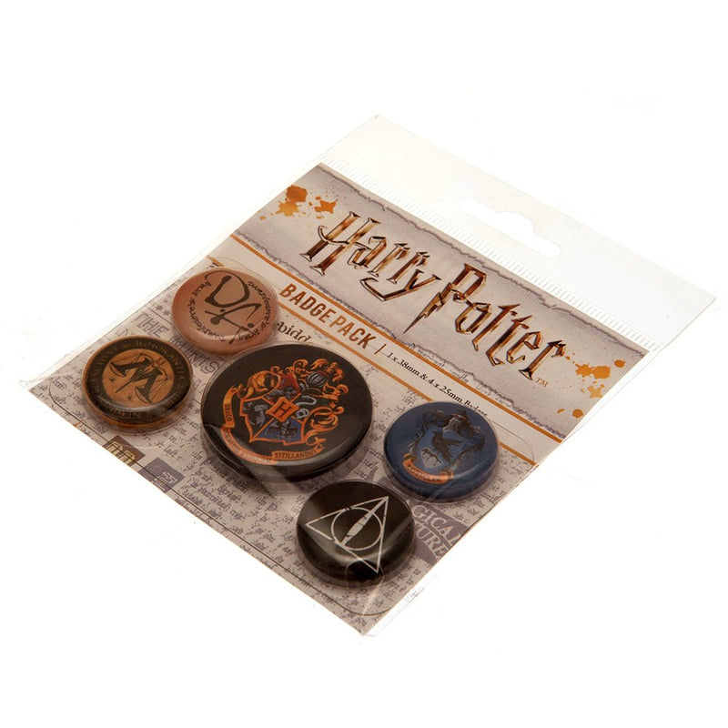 Harry Potter Button Badge Set Hogwarts - Excellent Pick