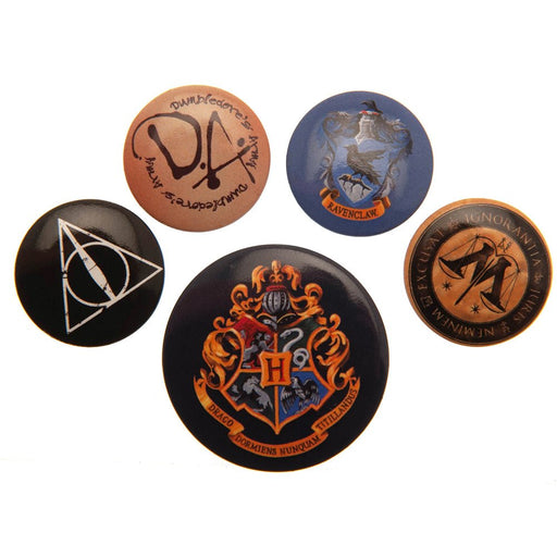 Harry Potter Button Badge Set Hogwarts - Excellent Pick