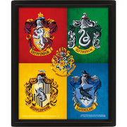 Harry Potter Framed 3D Picture Crests - Excellent Pick