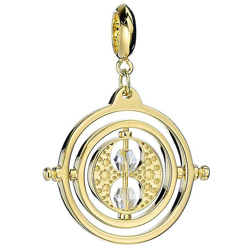 Harry Potter Gold Plated Crystal Charm Time Turner - Excellent Pick