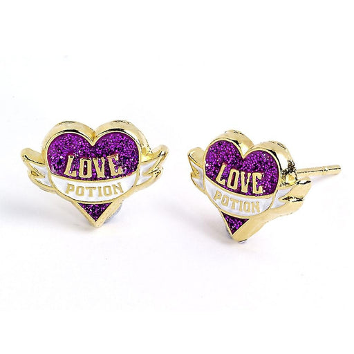 Harry Potter Gold Plated Earrings Love Potion - Excellent Pick