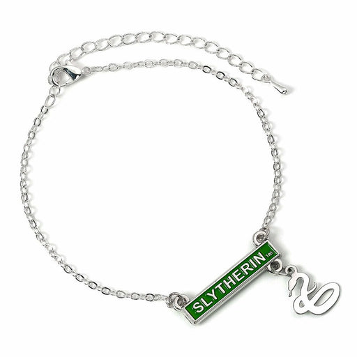 Harry Potter Silver Plated Bar Bracelet Slytherin - Excellent Pick