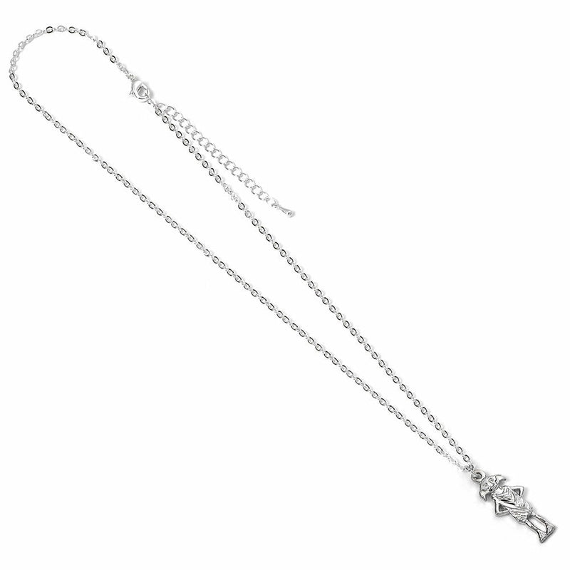 Harry Potter Silver Plated Necklace Dobby House Elf - Excellent Pick