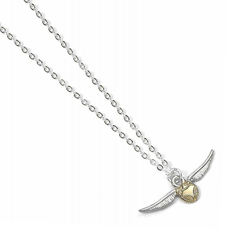 Harry Potter Silver Plated Necklace Golden Snitch - Excellent Pick