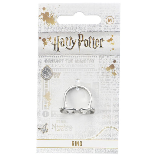 Harry Potter Stainless Steel Ring Luna Glasses Small - Excellent Pick