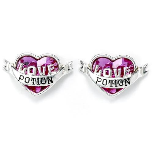 Harry Potter Sterling Silver Crystal Earrings Love Potion - Excellent Pick