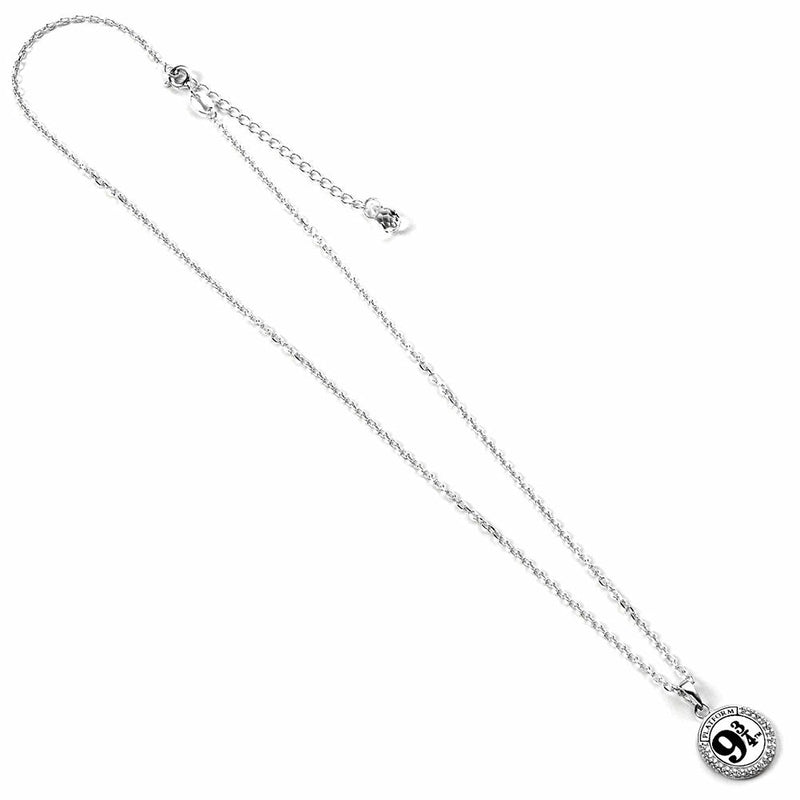 Harry Potter Sterling Silver Crystal Necklace 9 & 3 Quarters - Excellent Pick