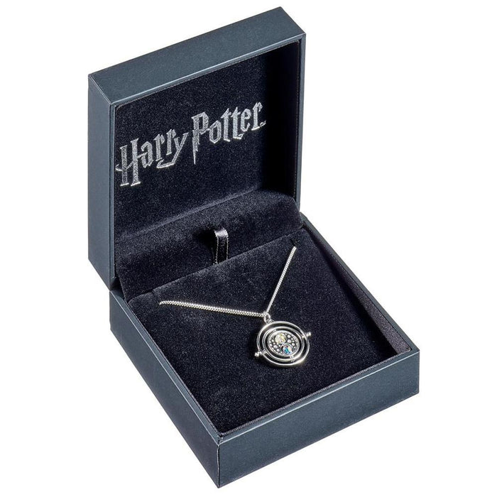 Harry Potter Sterling Silver Crystal Necklace Time Turner - Excellent Pick