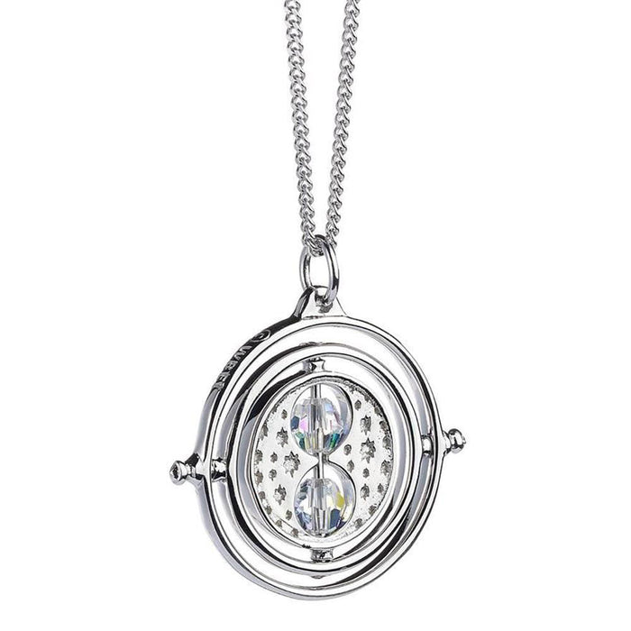 Harry Potter Sterling Silver Crystal Necklace Time Turner - Excellent Pick