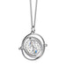 Harry Potter Sterling Silver Crystal Necklace Time Turner - Excellent Pick
