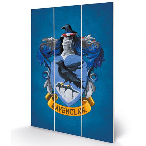 Harry Potter Wood Print Ravenclaw - Excellent Pick