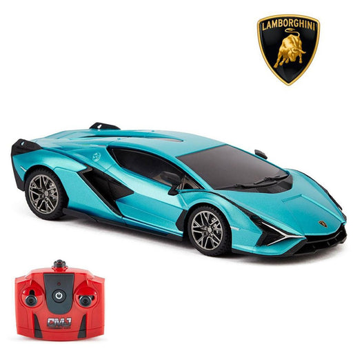 Lamborghini Aventador Radio Controlled Car 1:24 Scale Sian Blue - Excellent Pick